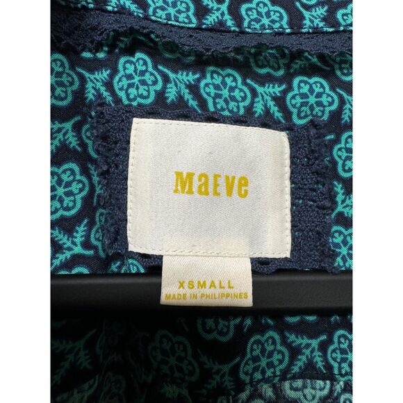 ANTHROPOLOGIE MAEVE Geoscope Cropped Harem Jumpsuit, Sz XS - Picture 11 of 13